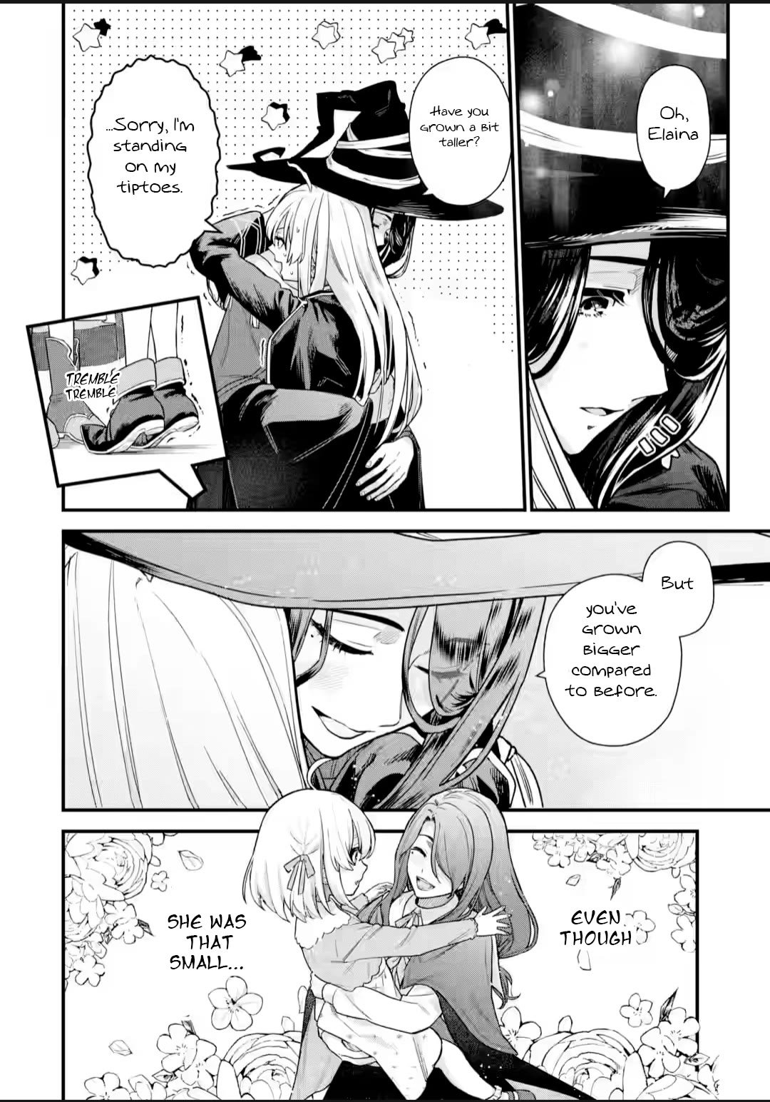 Majo no Tabitabi: The Journey of Elaina Chapter 26.4 page 4 - Chapter 26.4: Journeying The Sea Route(Final Part) [END]