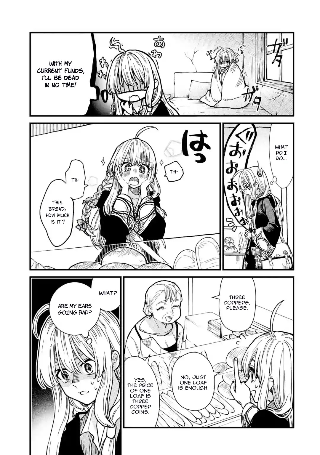 Majo no Tabitabi: The Journey of Elaina Chapter 3 page 3 - Chapter 3: Procuring Funds