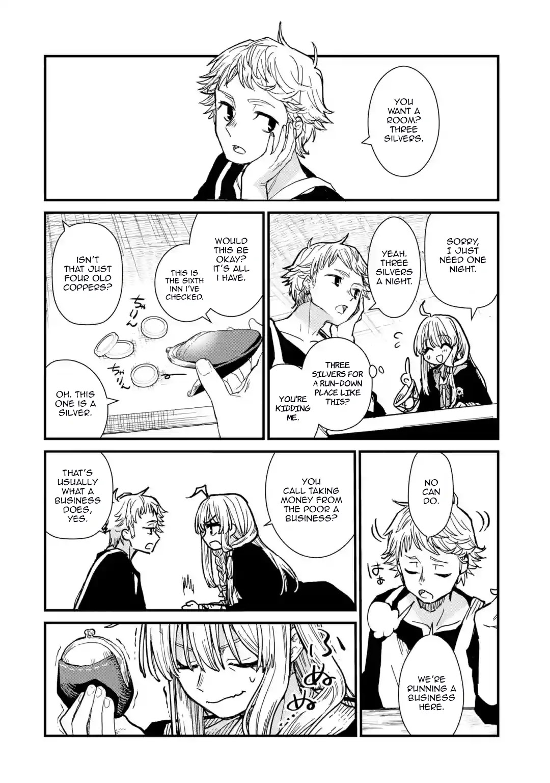 Majo no Tabitabi: The Journey of Elaina Chapter 3 page 4 - Chapter 3: Procuring Funds