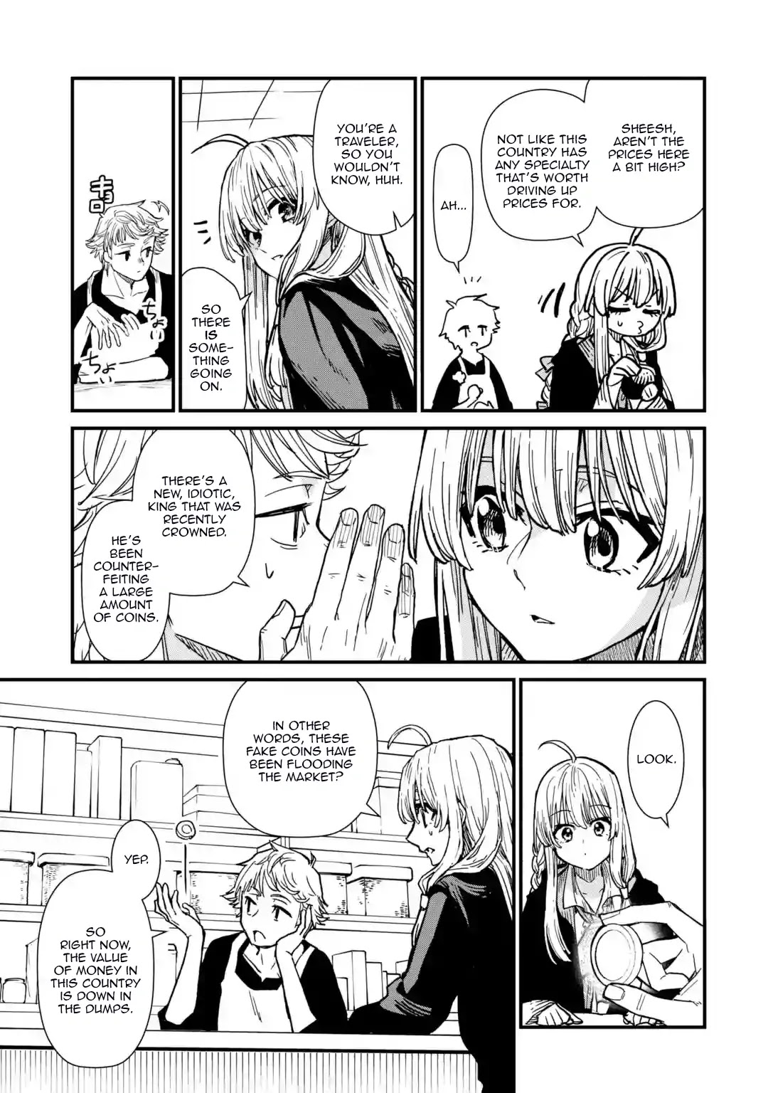 Majo no Tabitabi: The Journey of Elaina Chapter 3 page 5 - Chapter 3: Procuring Funds