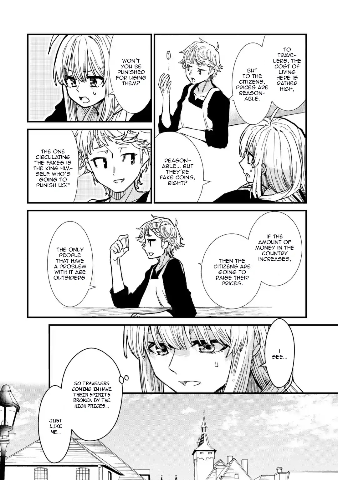 Majo no Tabitabi: The Journey of Elaina Chapter 3 page 6 - Chapter 3: Procuring Funds