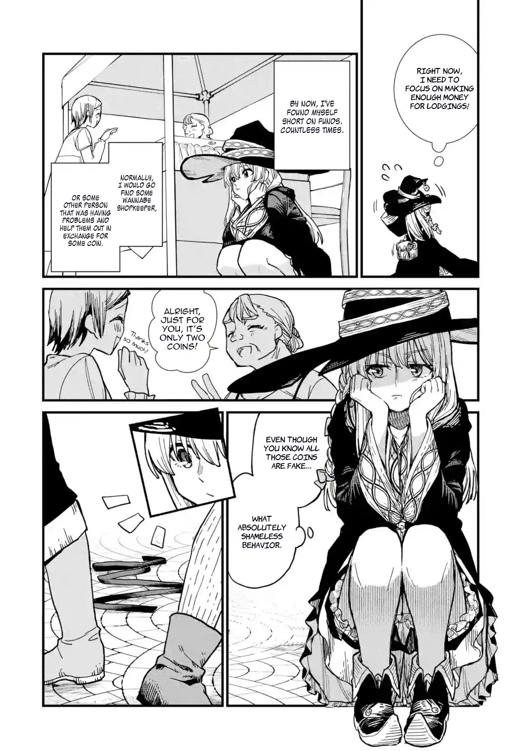 Majo no Tabitabi: The Journey of Elaina Chapter 3 page 8 - Chapter 3: Procuring Funds