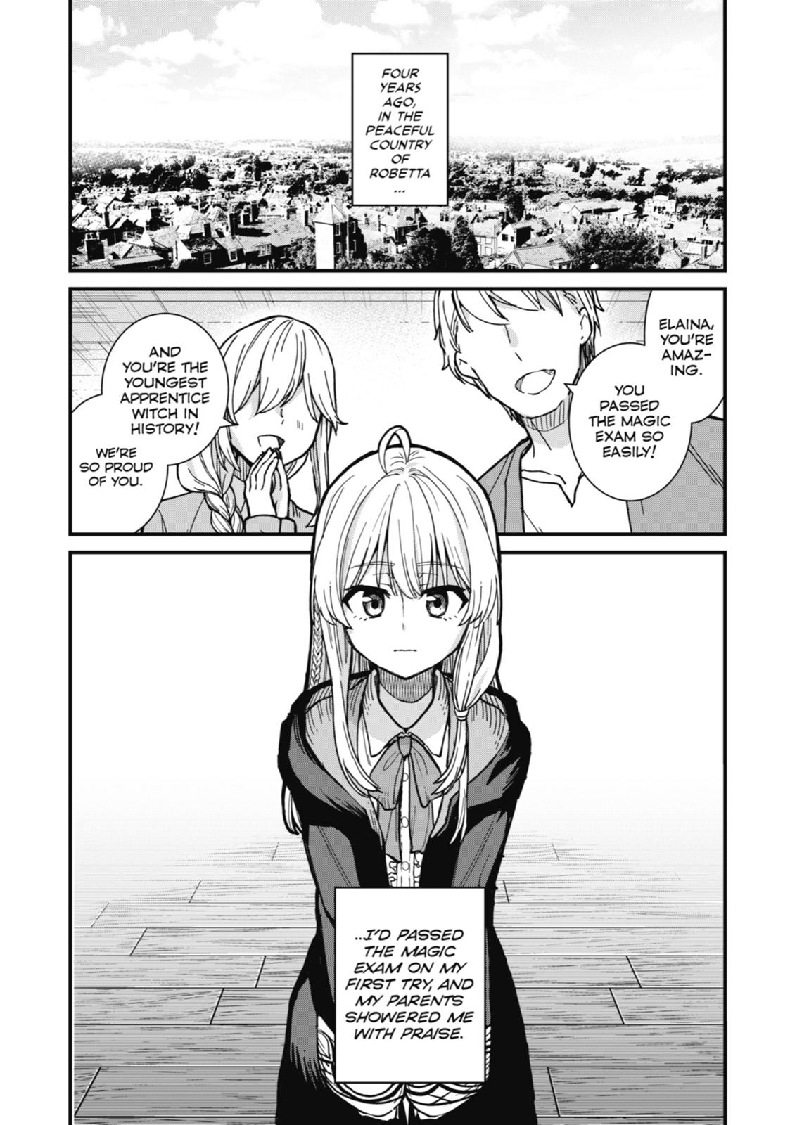 Majo no Tabitabi: The Journey of Elaina Chapter 4 page 1 - Chapter 4