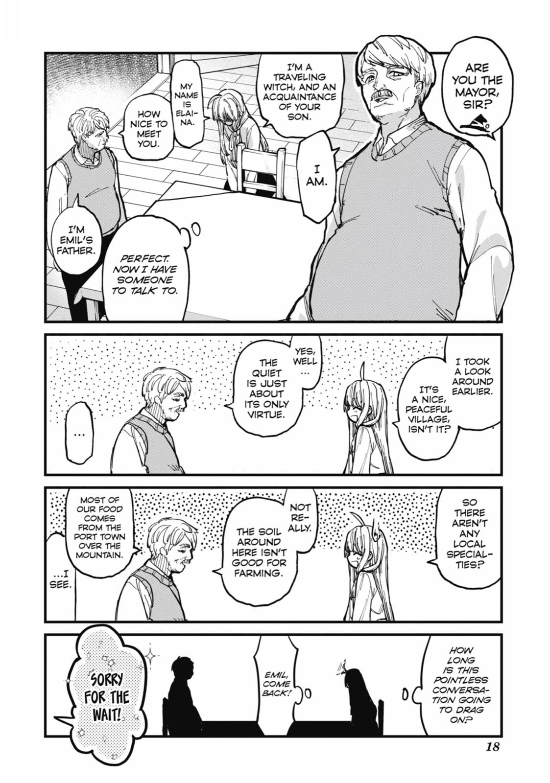 Majo no Tabitabi: The Journey of Elaina Chapter 5 page 19 - Chapter 5