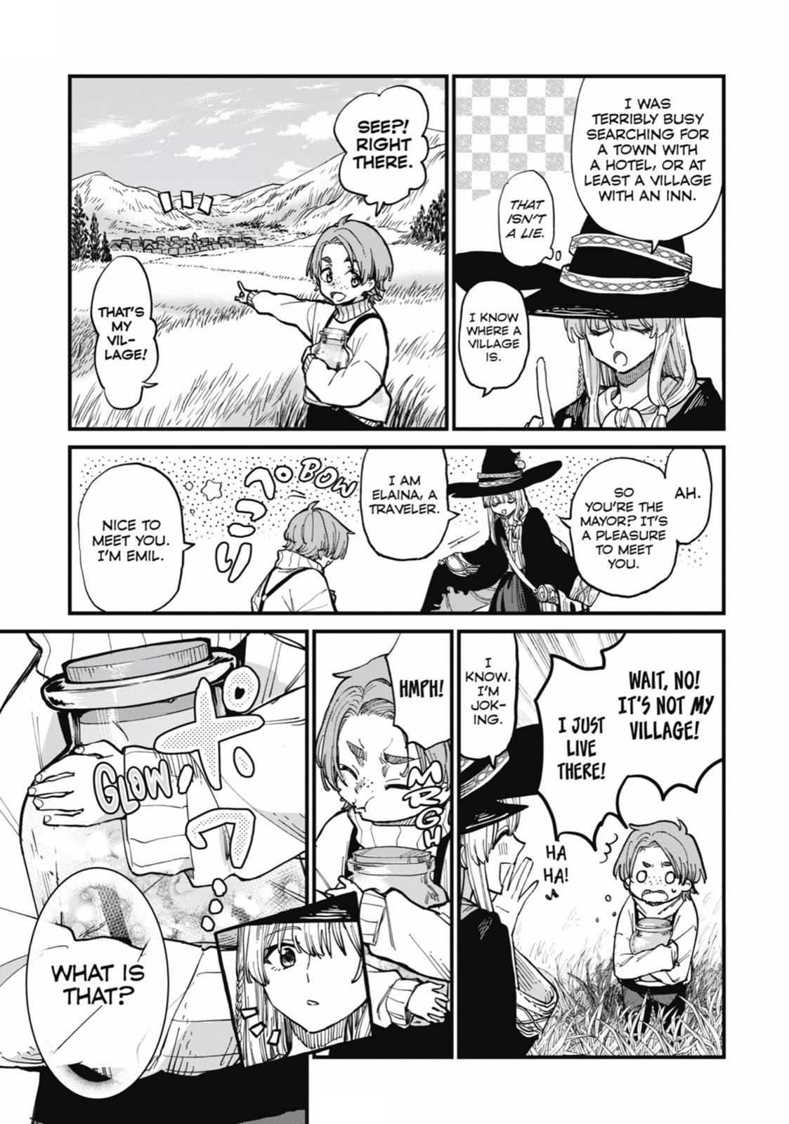 Majo no Tabitabi: The Journey of Elaina Chapter 5 page 8 - Chapter 5
