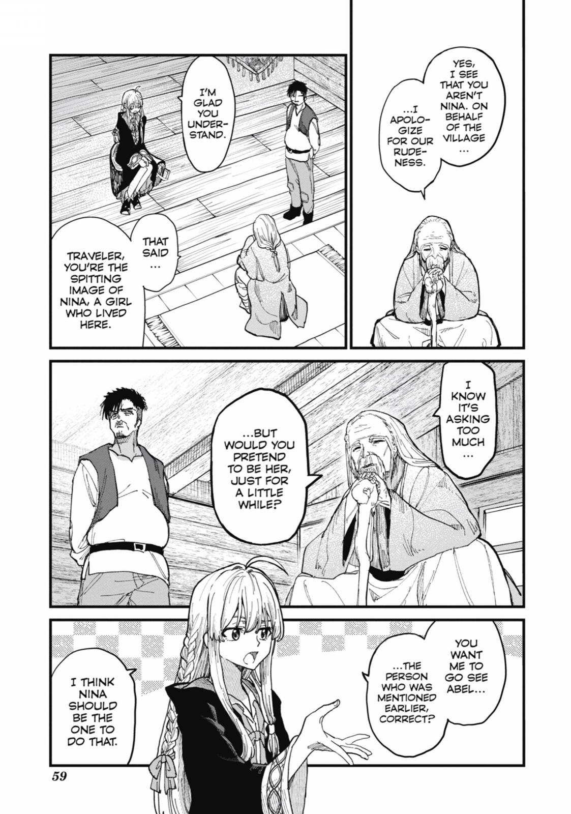 Majo no Tabitabi: The Journey of Elaina Chapter 6 page 7 - Chapter 6