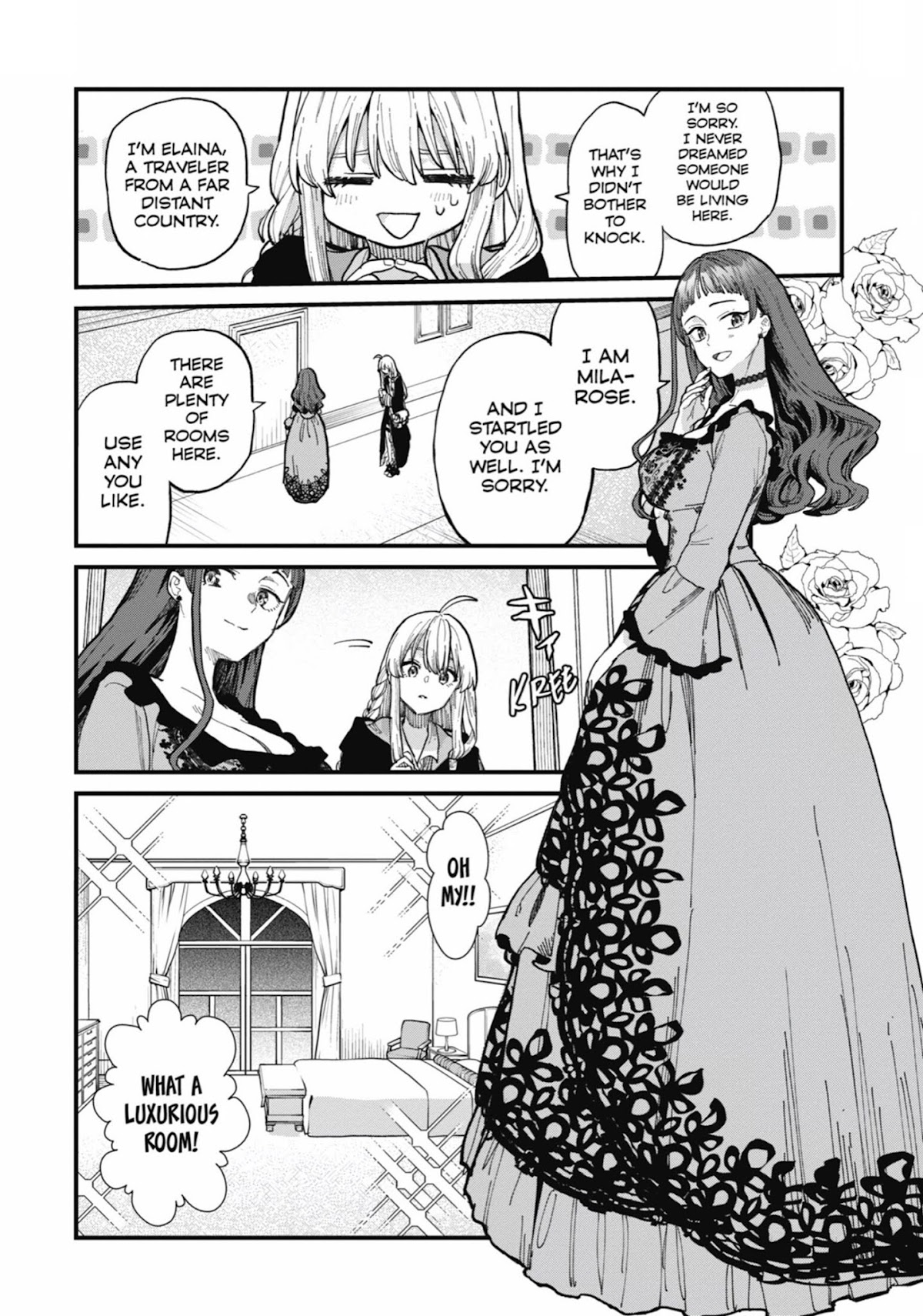 Majo no Tabitabi: The Journey of Elaina Chapter 7 page 4 - Chapter 7: The Princess Without a People