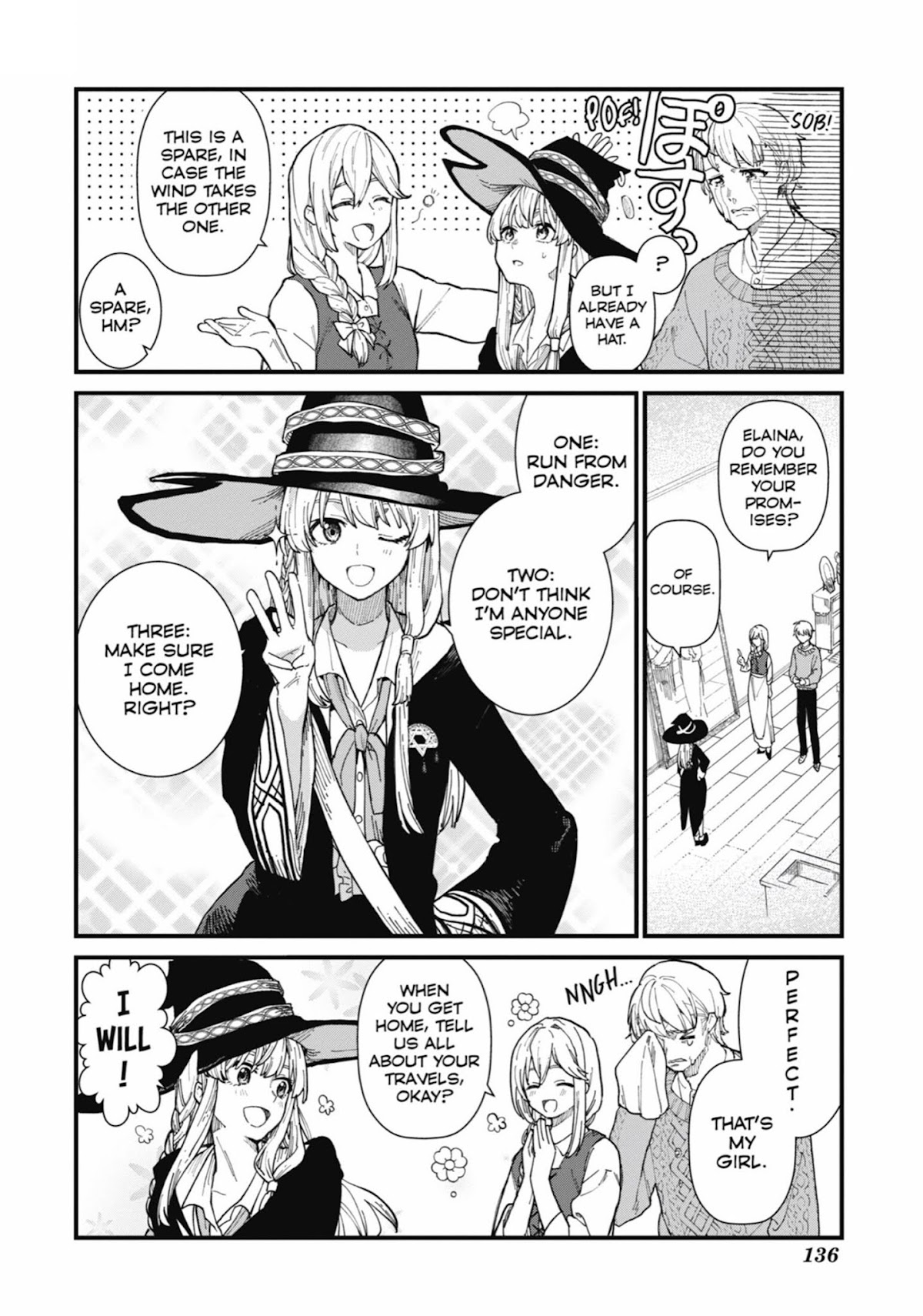 Majo no Tabitabi: The Journey of Elaina Chapter 7 page 44 - Chapter 7: The Princess Without a People
