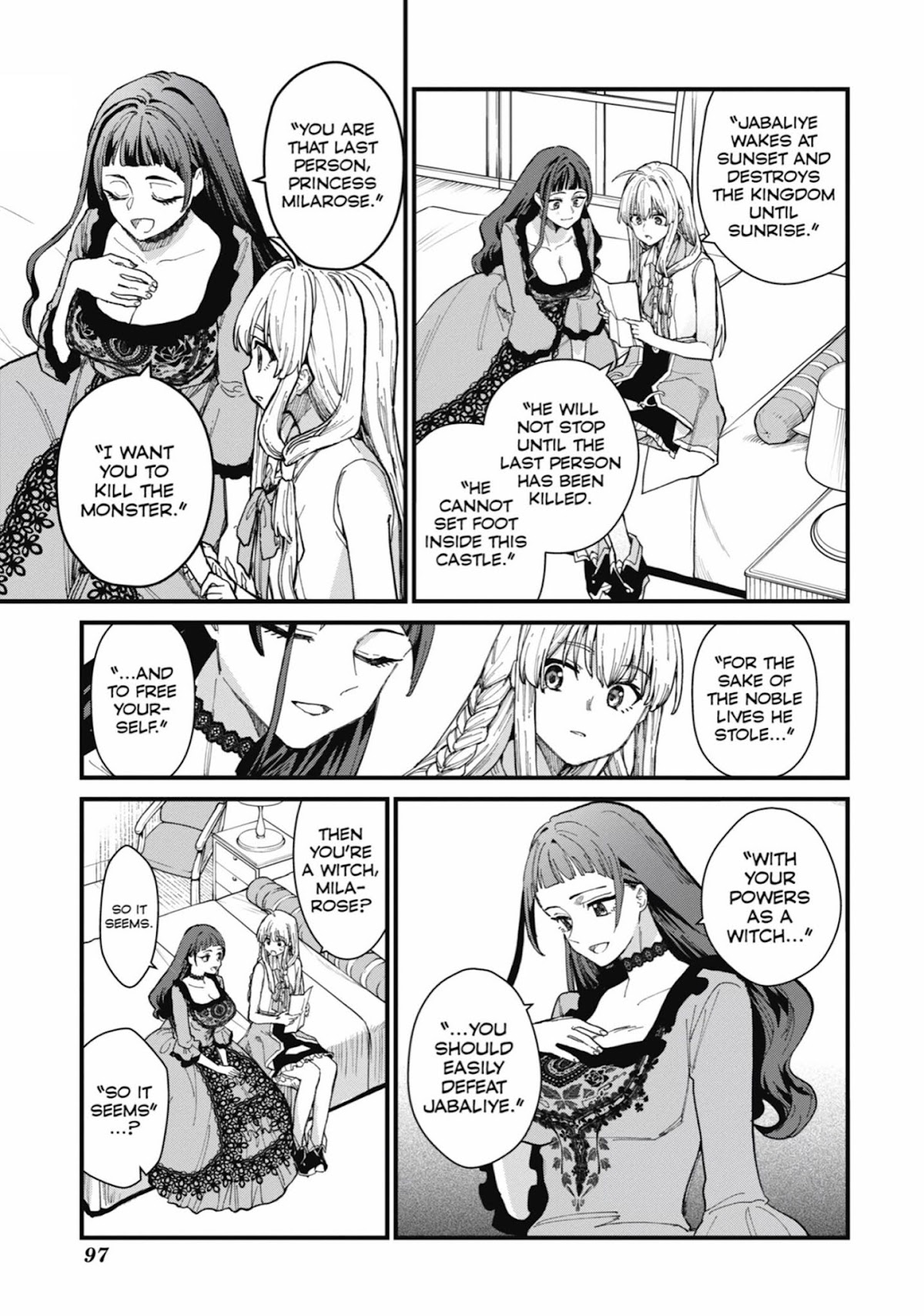 Majo no Tabitabi: The Journey of Elaina Chapter 7 page 7 - Chapter 7: The Princess Without a People