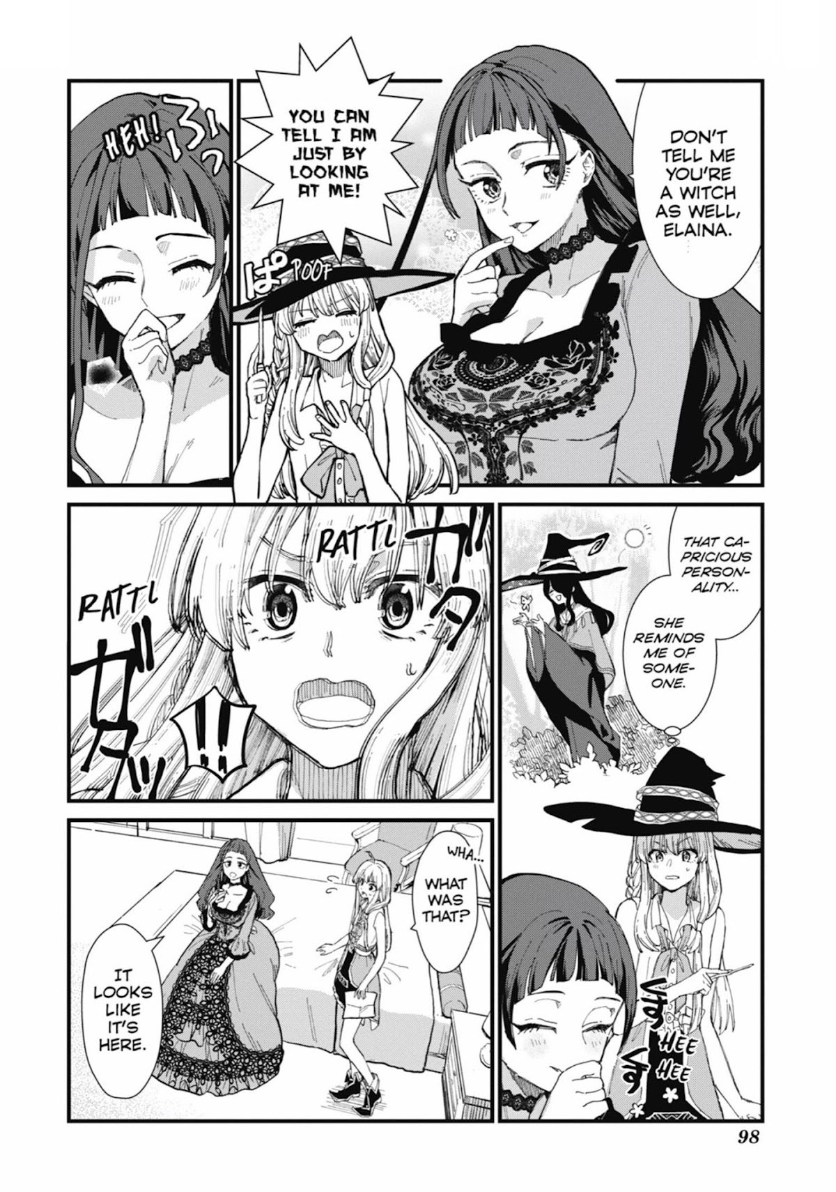 Majo no Tabitabi: The Journey of Elaina Chapter 7 page 8 - Chapter 7: The Princess Without a People