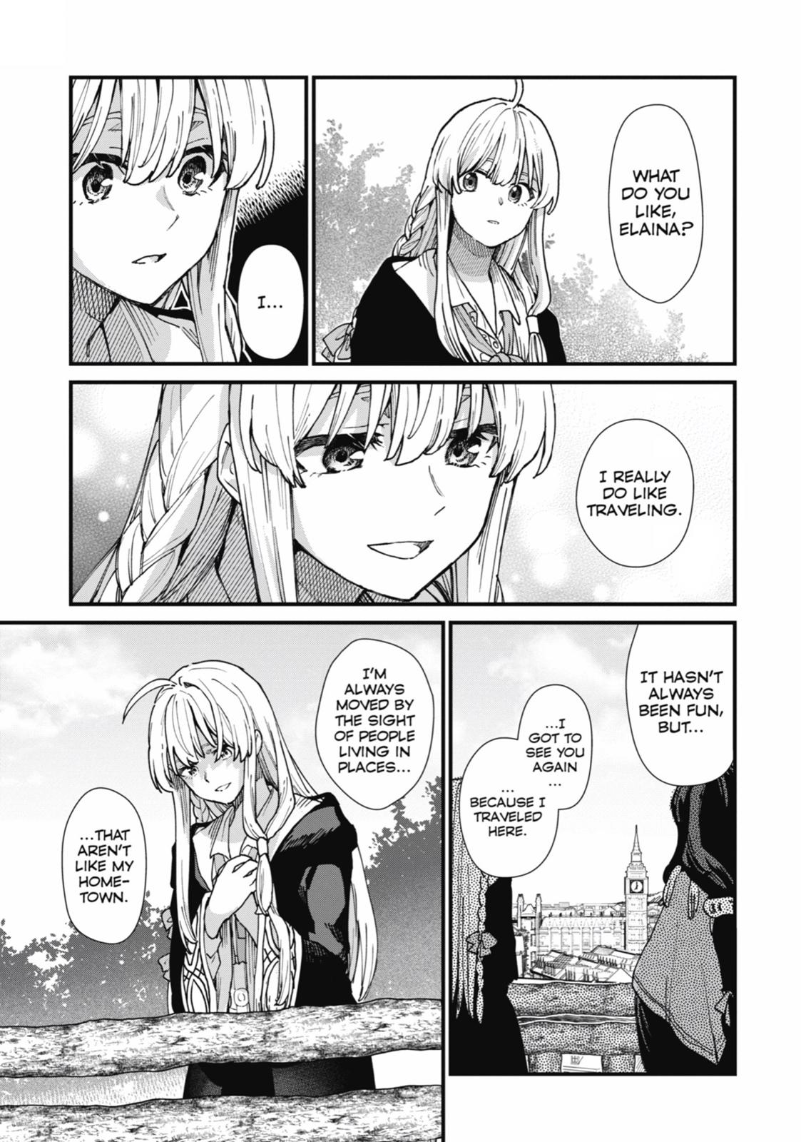 Majo no Tabitabi: The Journey of Elaina Chapter 8 page 39 - Chapter 8