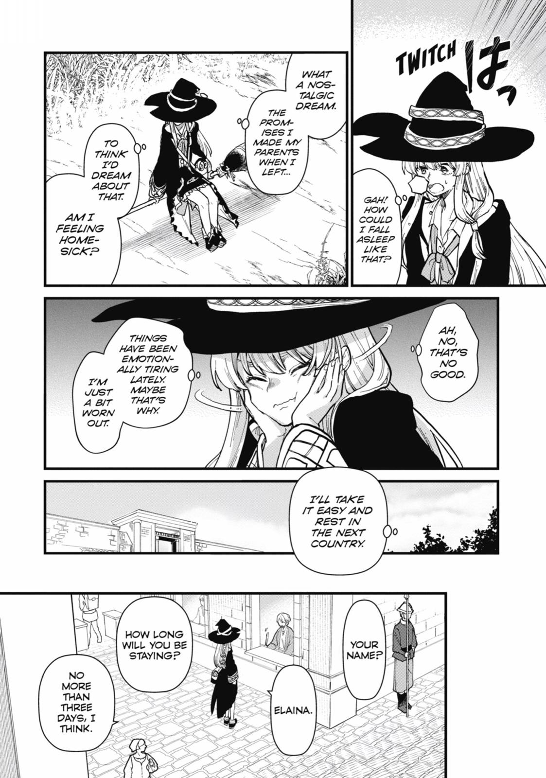 Majo no Tabitabi: The Journey of Elaina Chapter 8 page 4 - Chapter 8