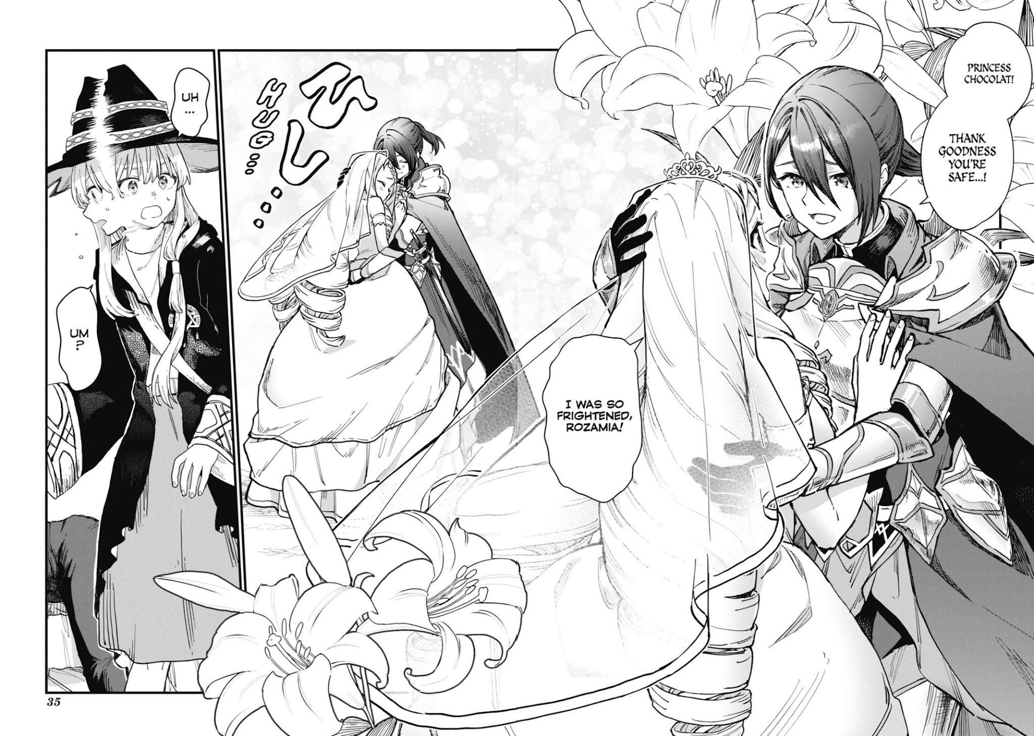 Majo no Tabitabi: The Journey of Elaina Chapter 9 page 35 - Chapter 9