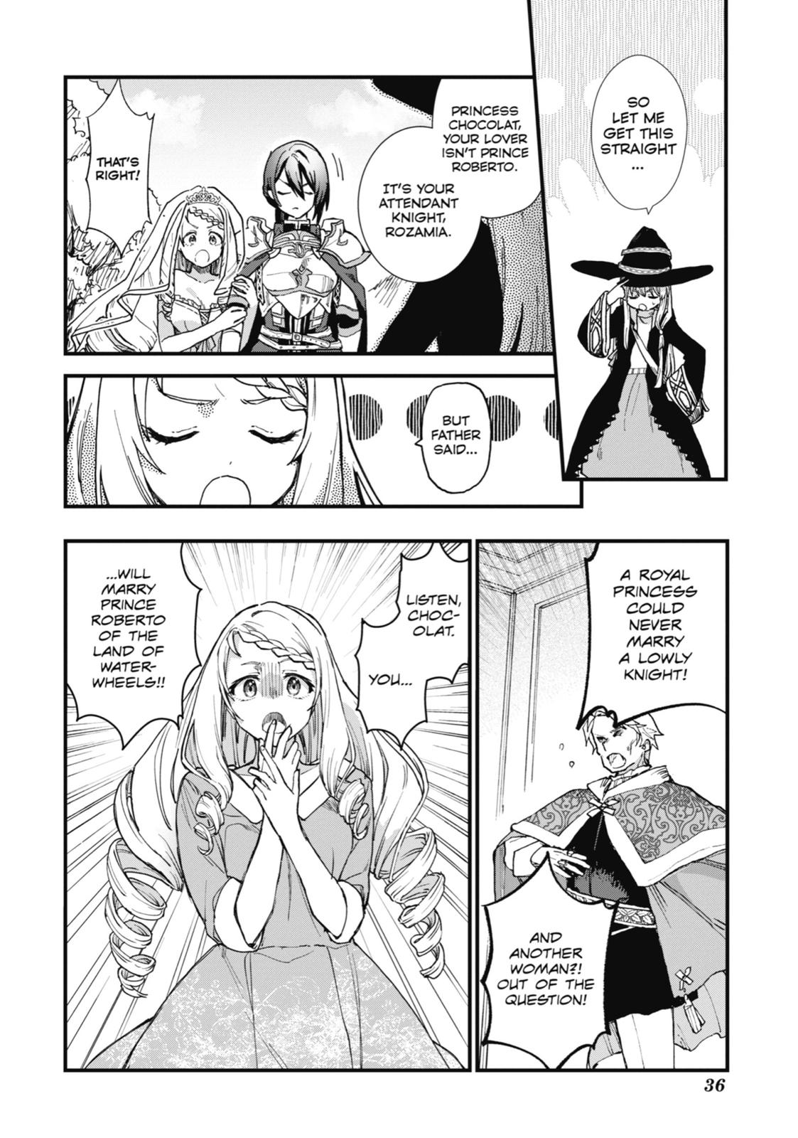 Majo no Tabitabi: The Journey of Elaina Chapter 9 page 36 - Chapter 9