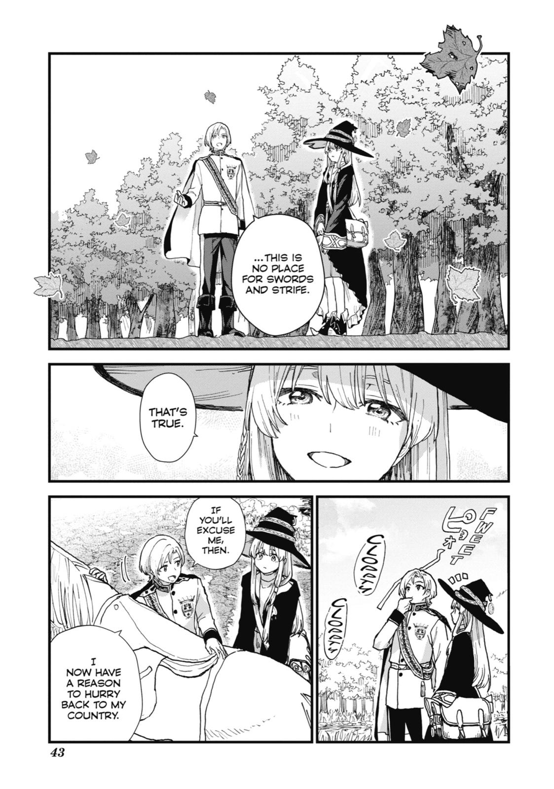 Majo no Tabitabi: The Journey of Elaina Chapter 9 page 43 - Chapter 9