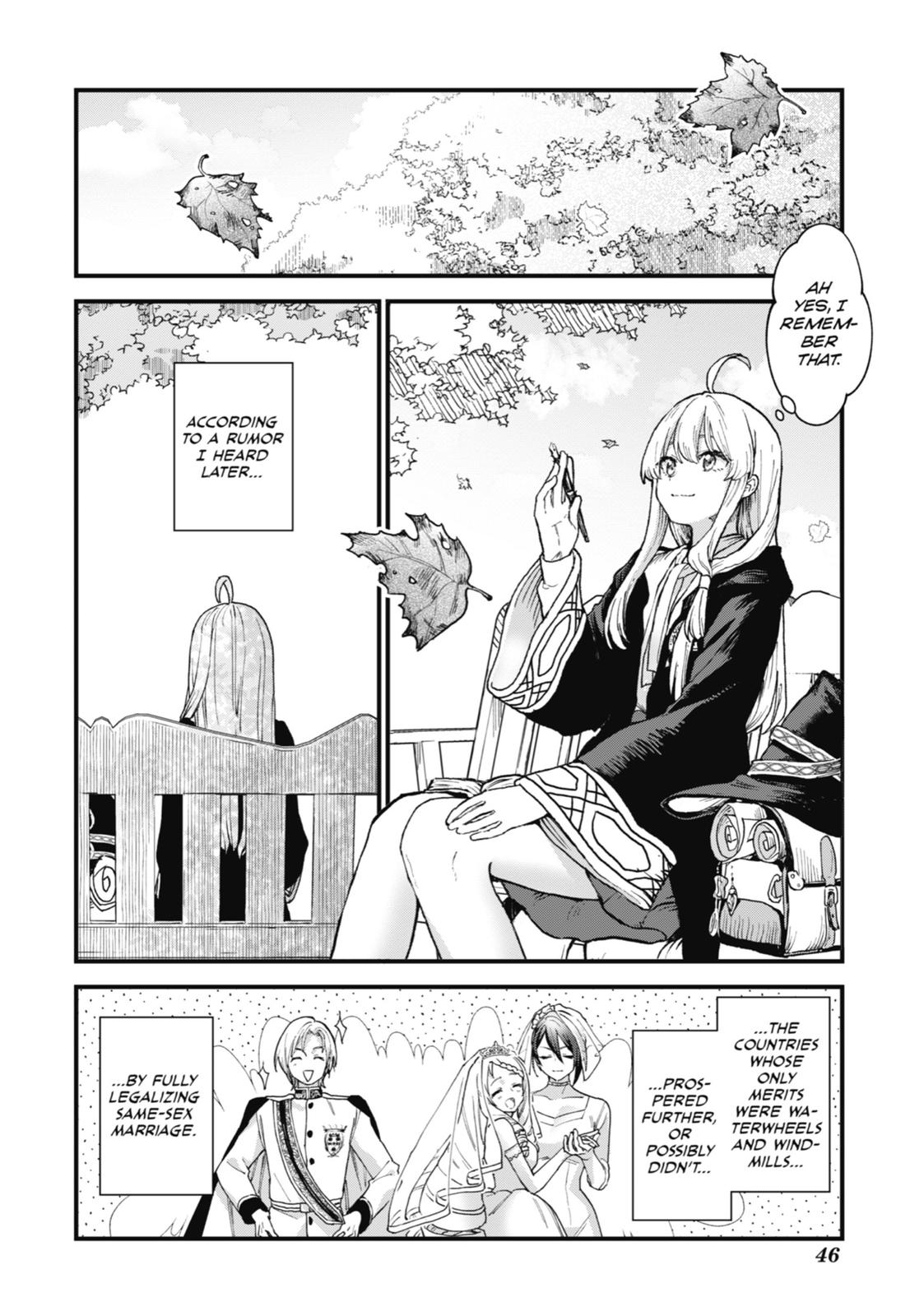 Majo no Tabitabi: The Journey of Elaina Chapter 9 page 46 - Chapter 9