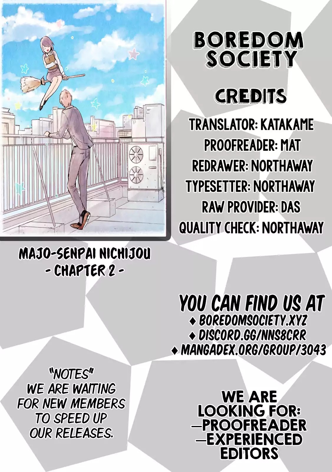 Majo-Senpai Nichijou Chapter 2 page 6 - Chapter 2