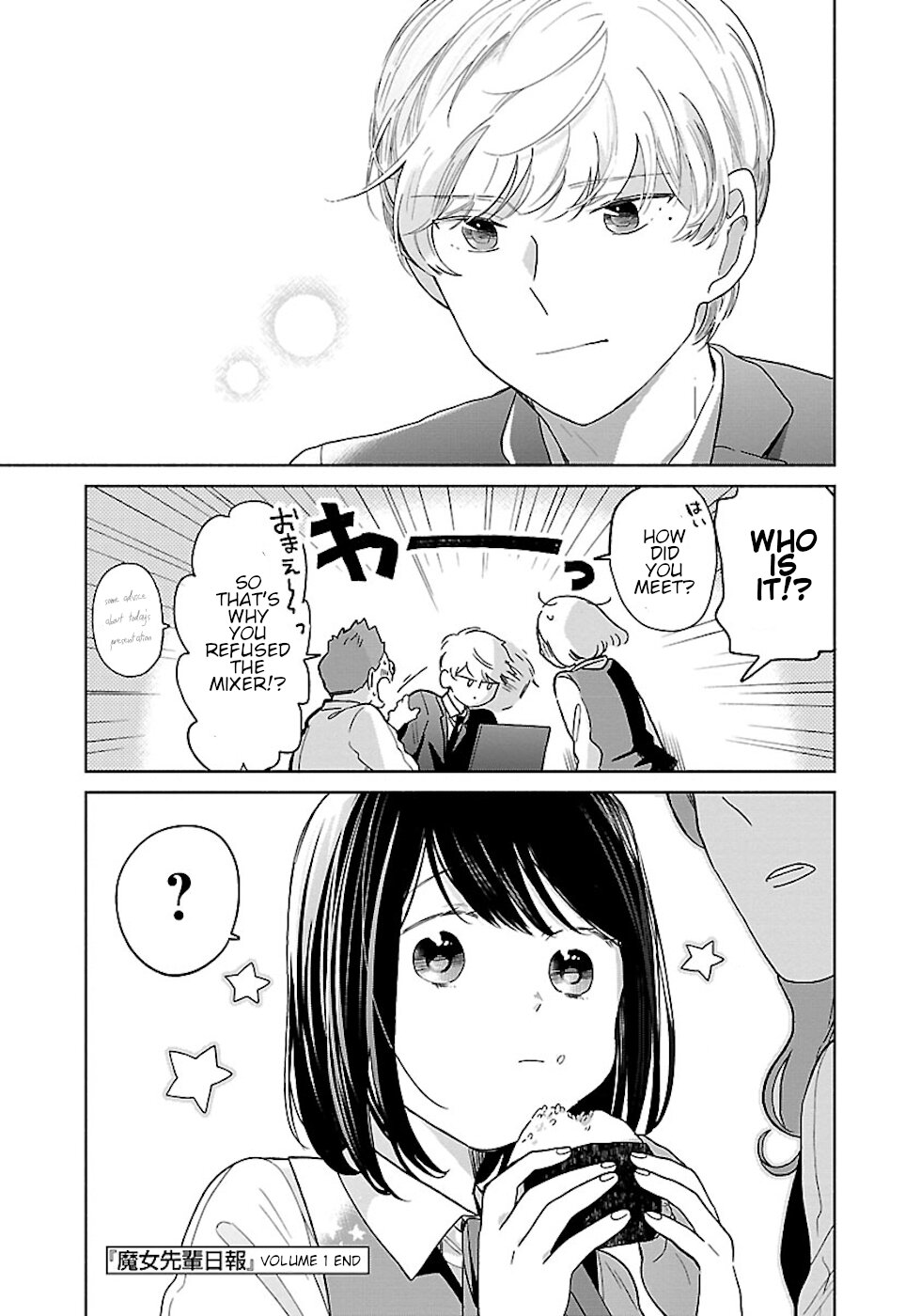 Majo-Senpai Nichijou Chapter 24.5 page 7 - Chapter 24.5: Kouhai-Kun's First Year