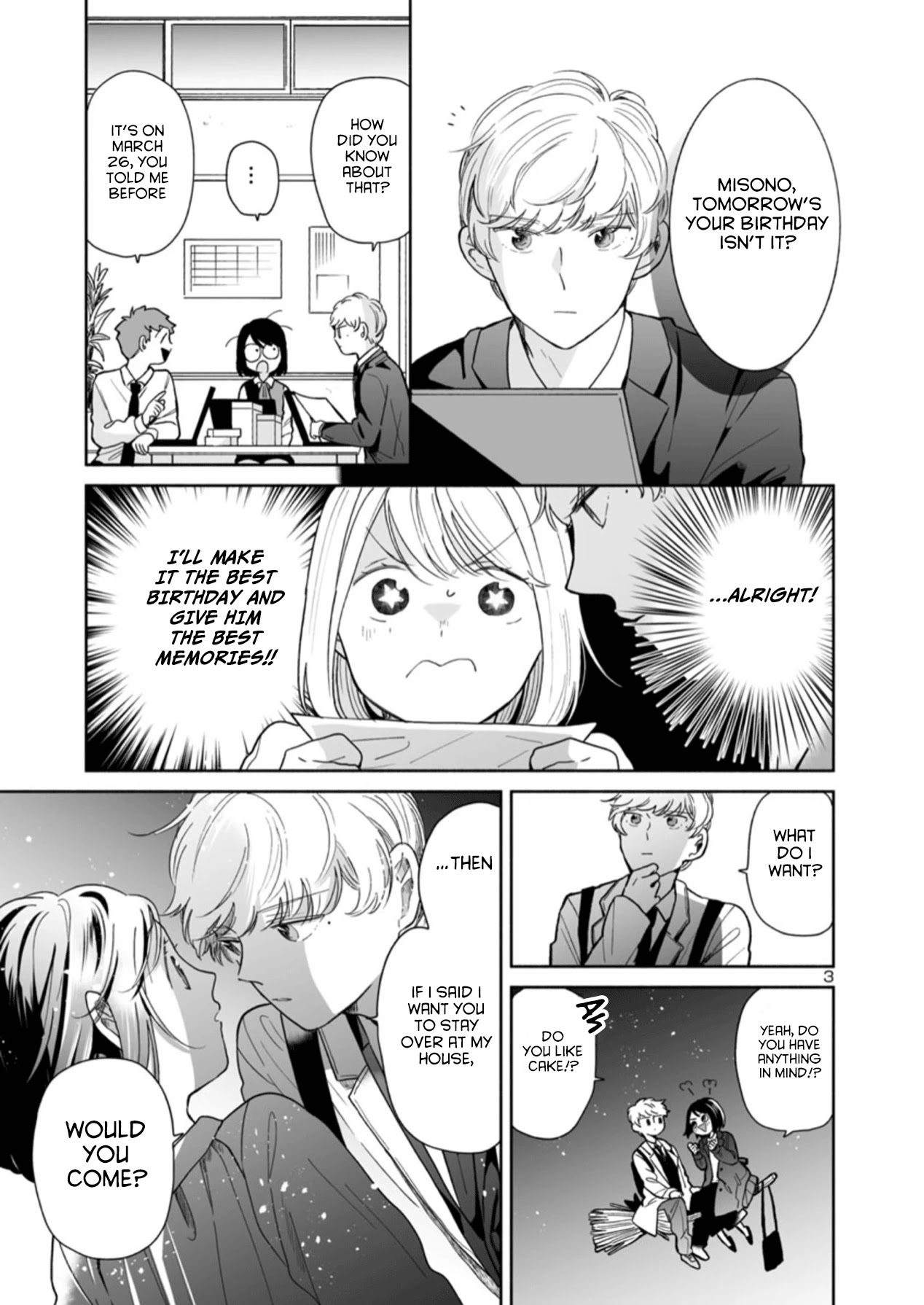 Majo-Senpai Nichijou Chapter 28 page 3 - Chapter 28