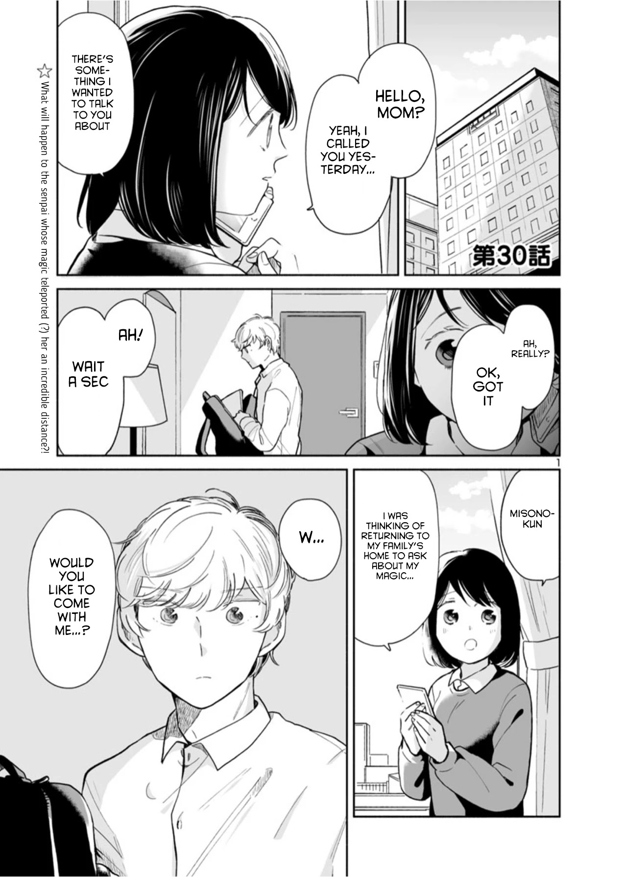 Majo-Senpai Nichijou Chapter 30 page 1 - Chapter 30