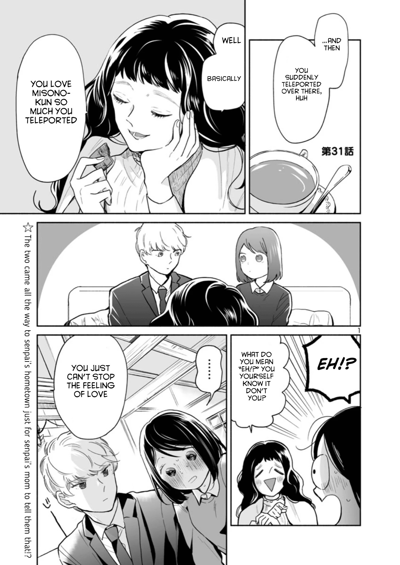 Majo-Senpai Nichijou Chapter 31 page 1 - Chapter 31