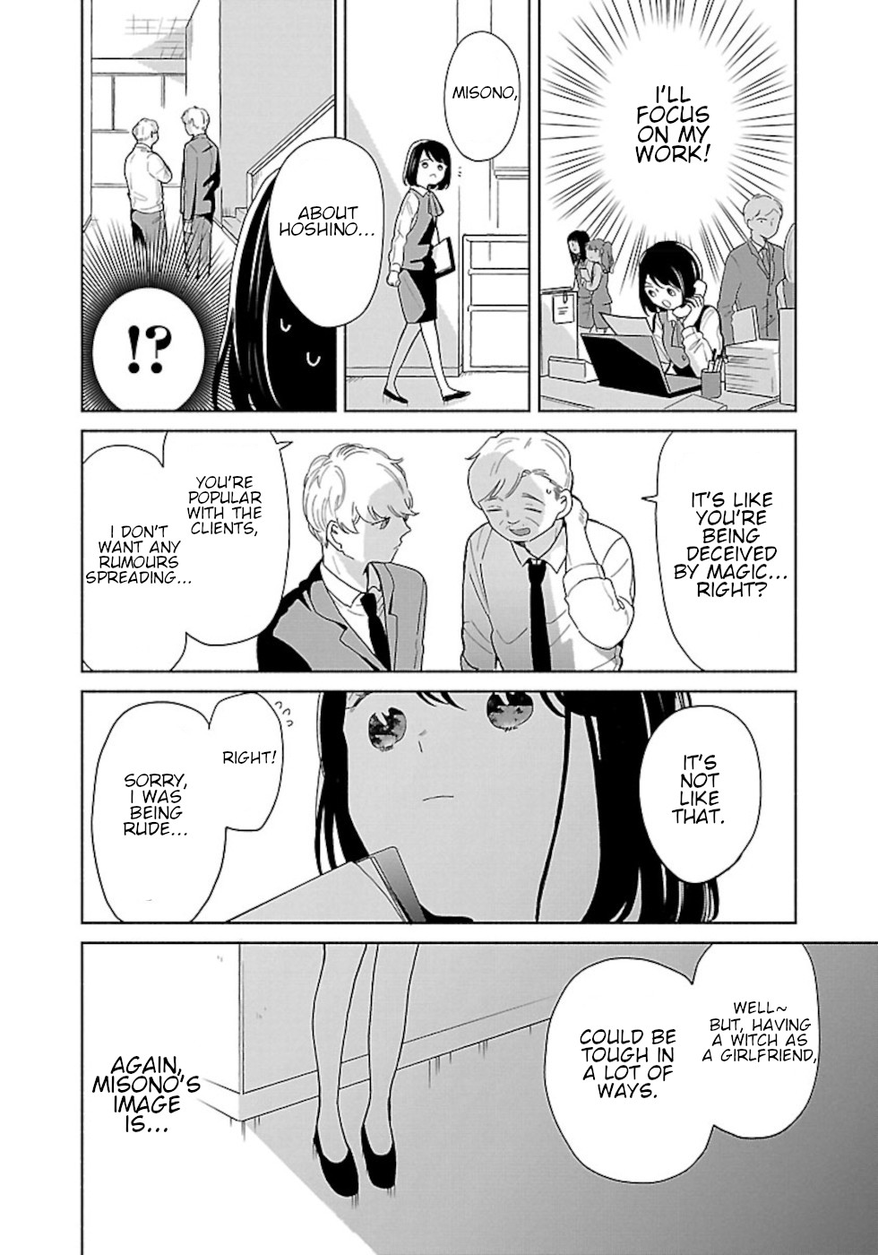 Majo-Senpai Nichijou Chapter 39 page 4 - Chapter 39