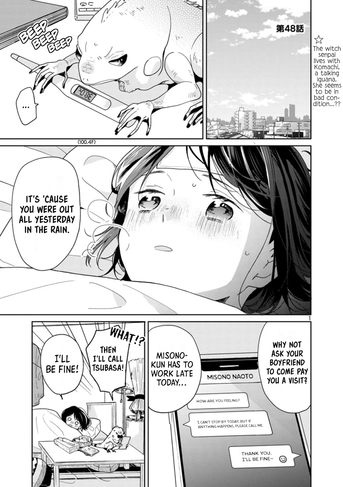 Majo-Senpai Nichijou Chapter 48 page 1 - Chapter 48