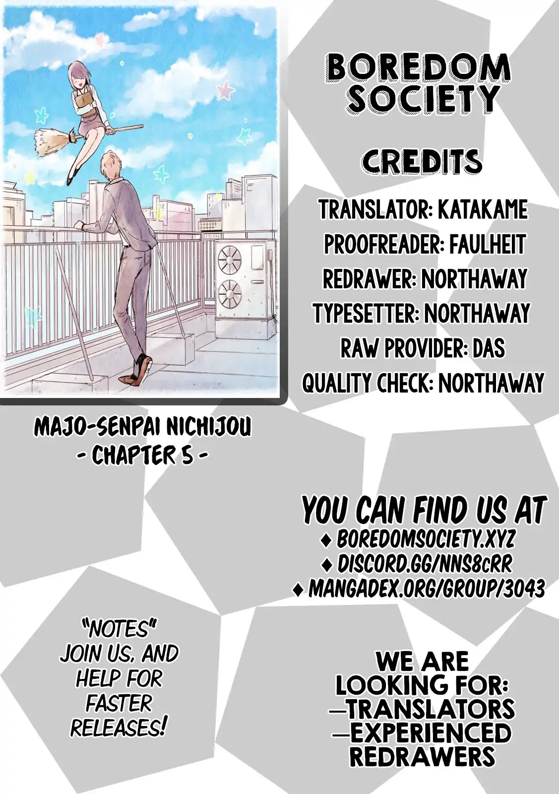 Majo-Senpai Nichijou Chapter 5 page 7 - Chapter 5