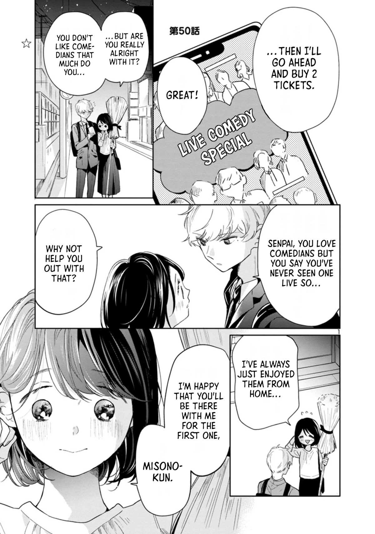Majo-Senpai Nichijou Chapter 50 page 1 - Chapter 50