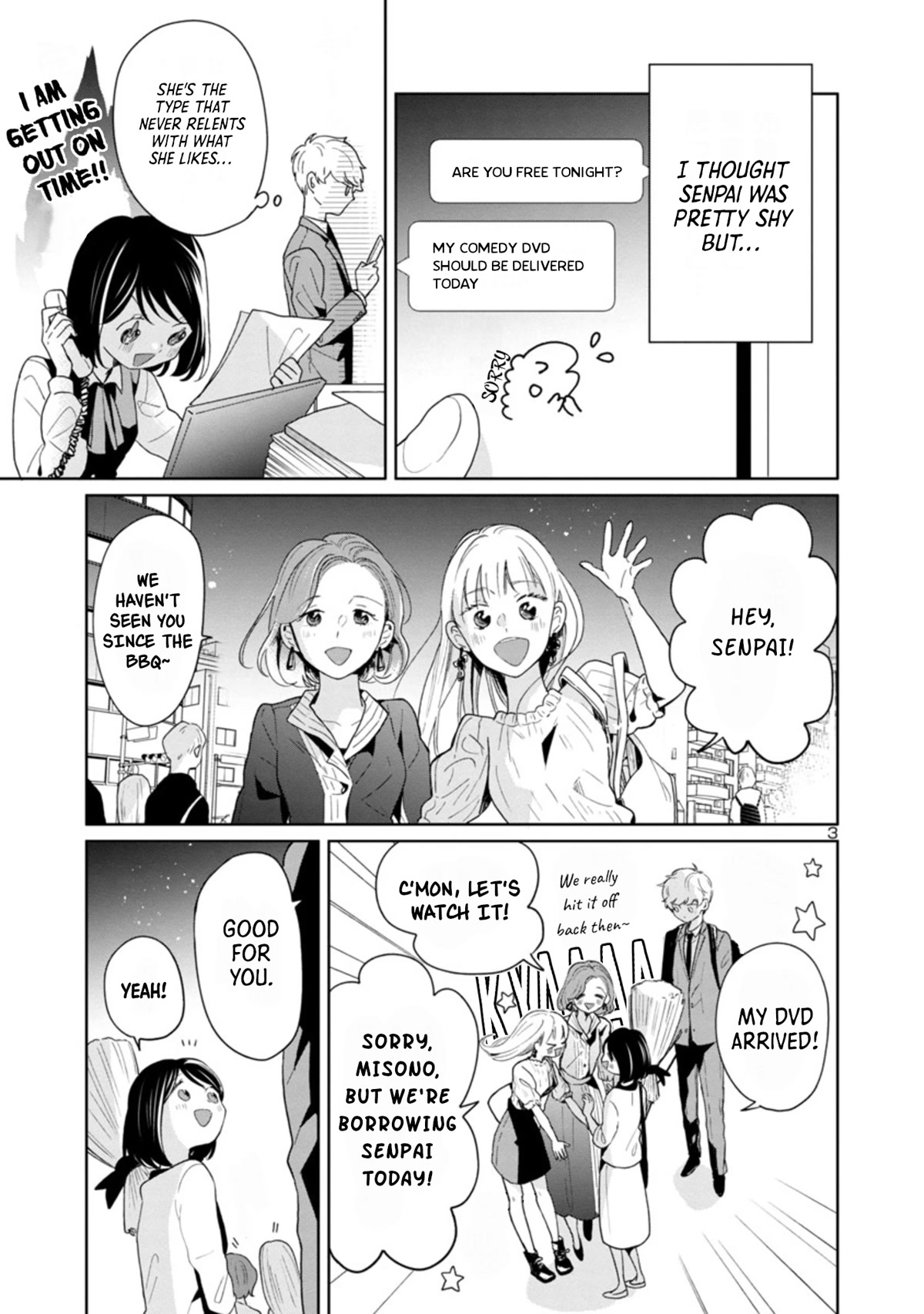 Majo-Senpai Nichijou Chapter 50 page 3 - Chapter 50