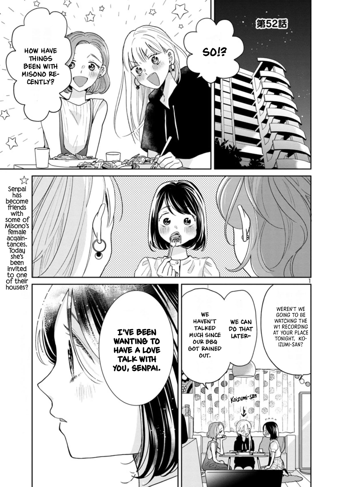 Majo-Senpai Nichijou Chapter 52 page 1 - Chapter 52