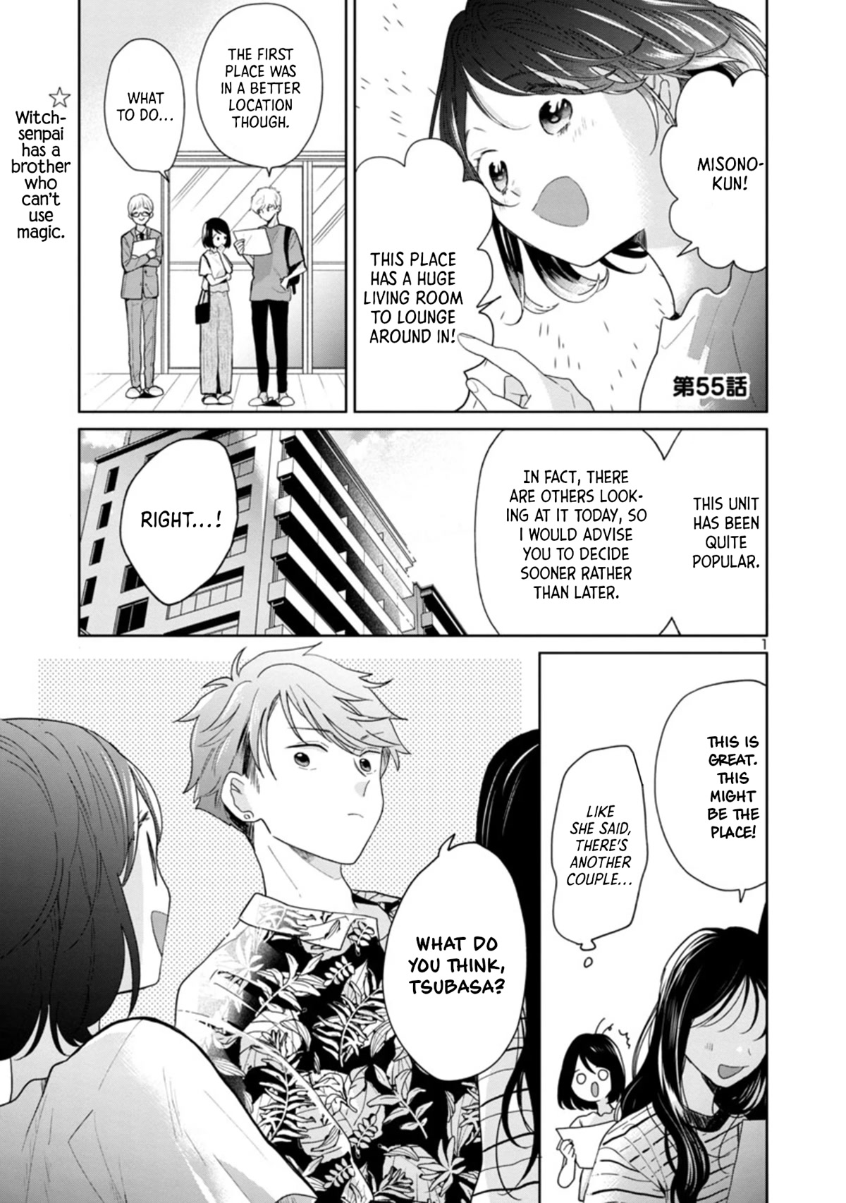 Majo-Senpai Nichijou Chapter 55 page 1 - Chapter 55