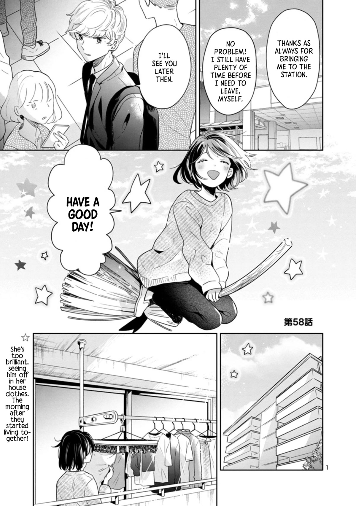 Majo-Senpai Nichijou Chapter 58 page 1 - Chapter 58
