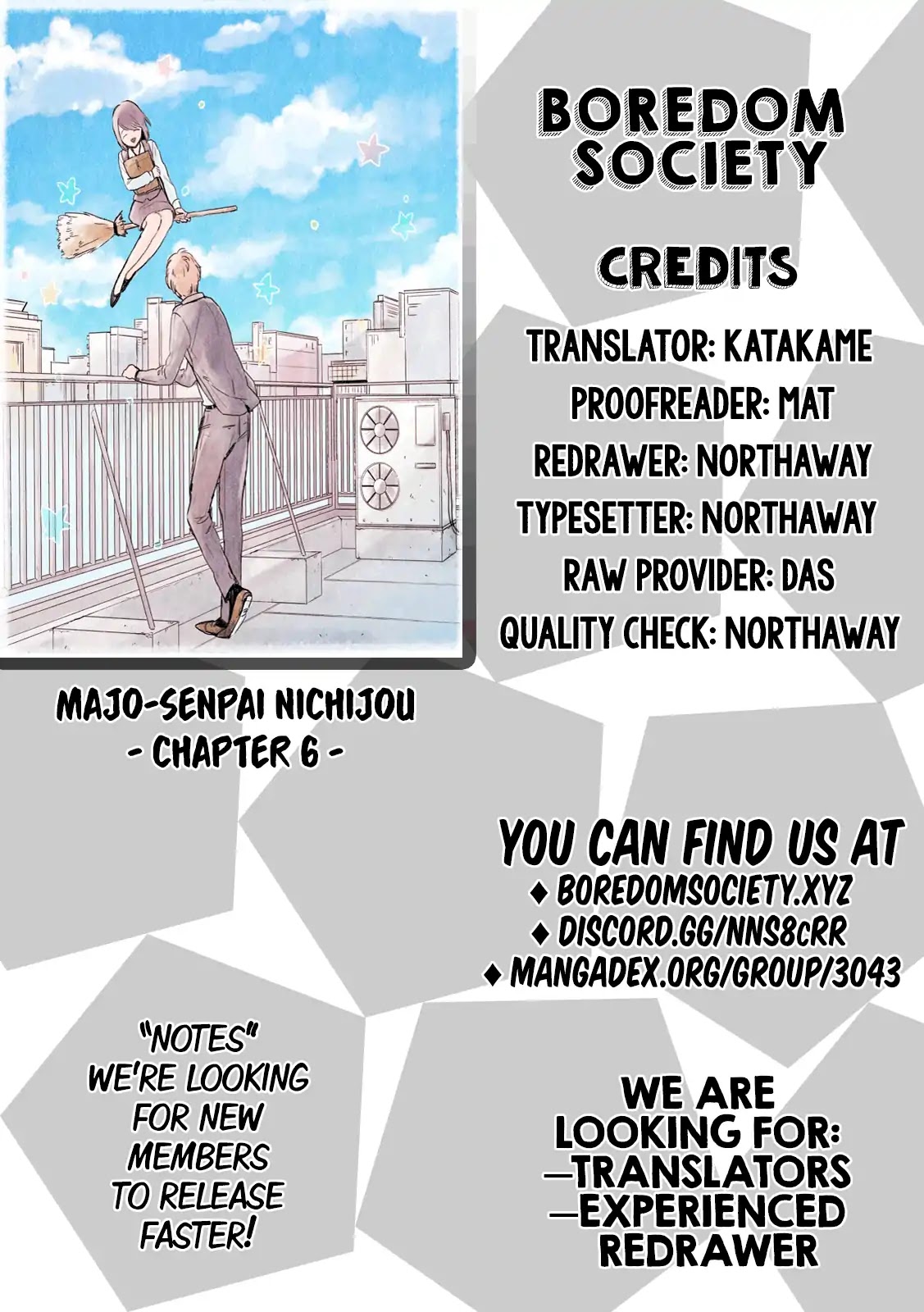 Majo-Senpai Nichijou Chapter 6 page 7 - Chapter 6