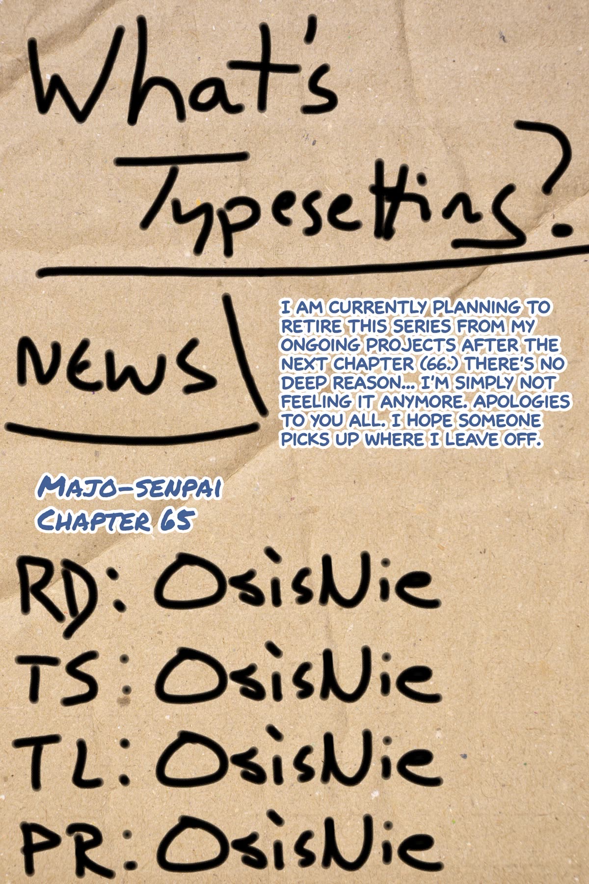Majo-Senpai Nichijou Chapter 65 page 10 - Chapter 65