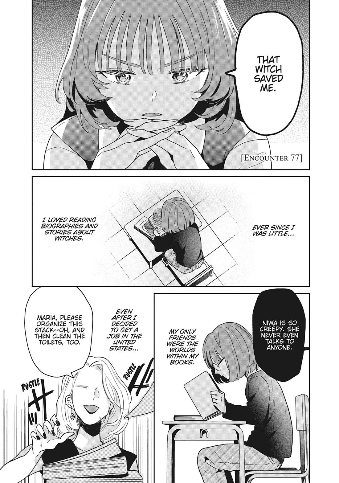 Majo-Senpai Nichijou Chapter 77 page 1 - Chapter 77