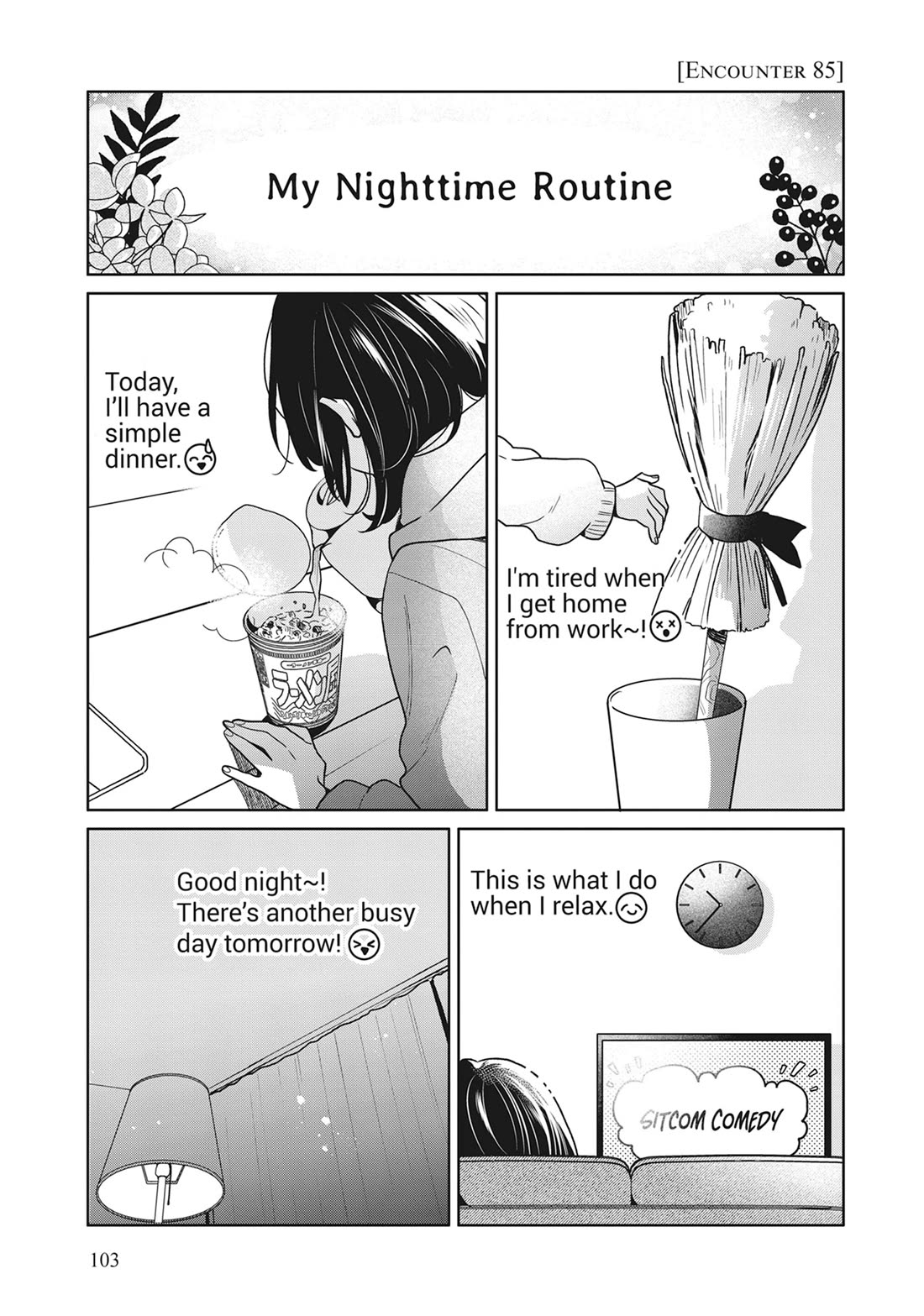 Majo-Senpai Nichijou Chapter 85 page 1 - Chapter 85