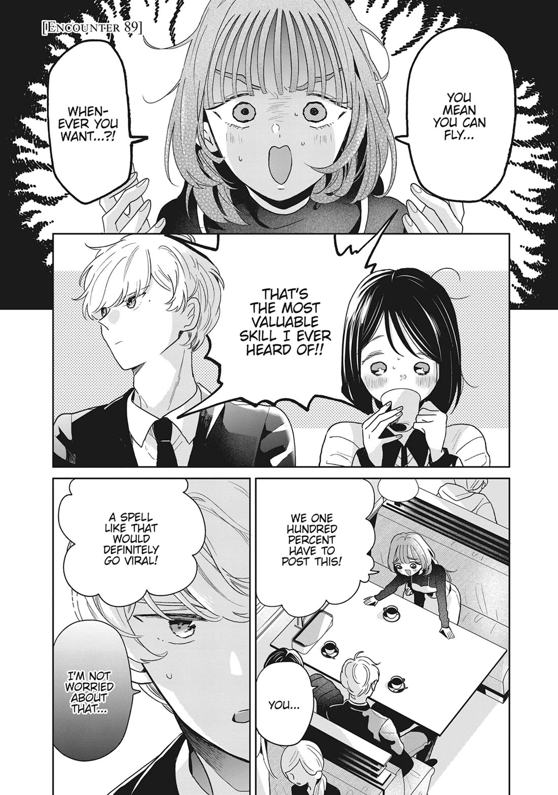 Majo-Senpai Nichijou Chapter 89 page 1 - Chapter 89