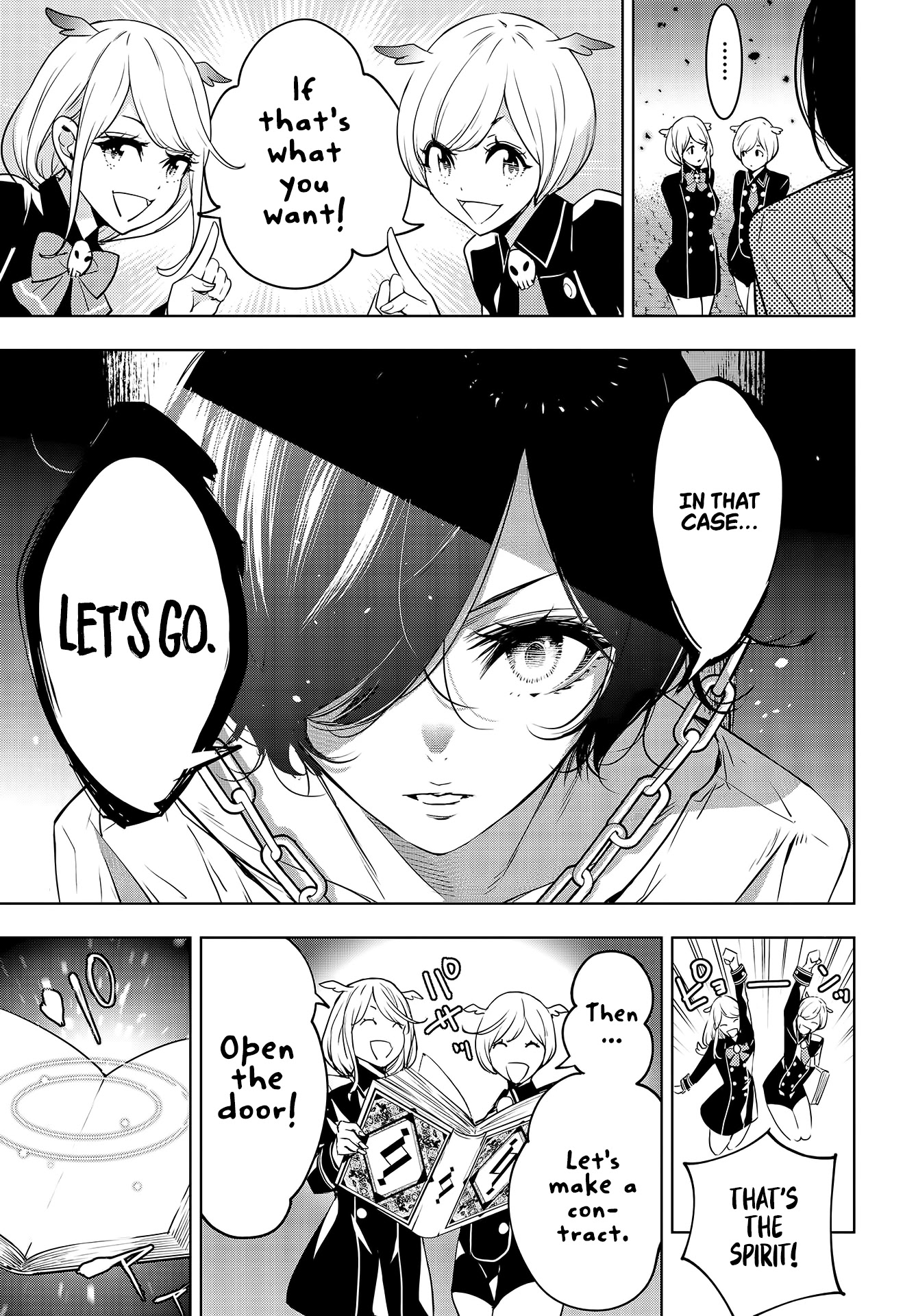 Majo Taisen - The War of Greedy Witches Chapter 1 page 21 - Chapter 1: The Thousand Night Bloodbath