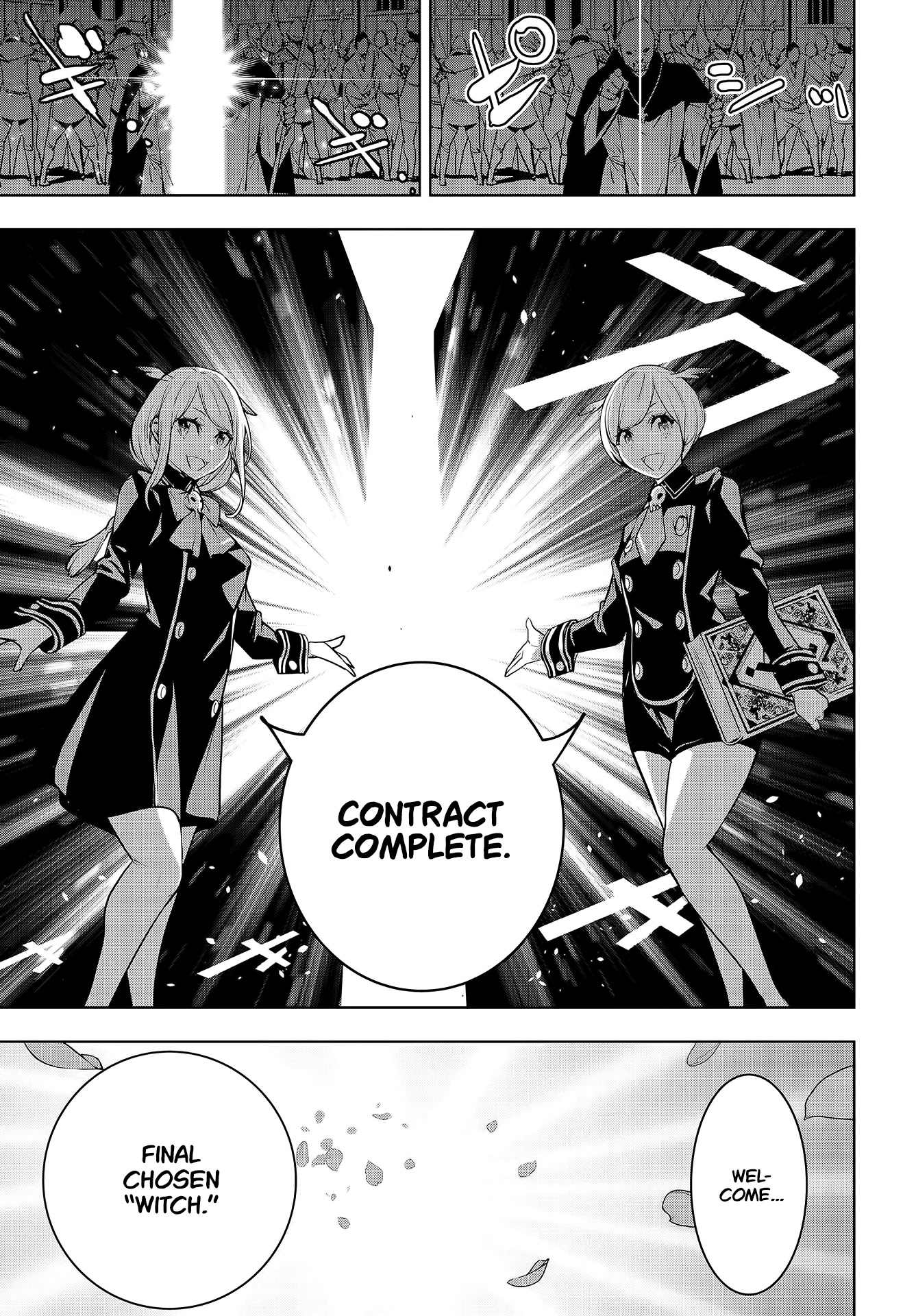 Majo Taisen - The War of Greedy Witches Chapter 1 page 23 - Chapter 1: The Thousand Night Bloodbath