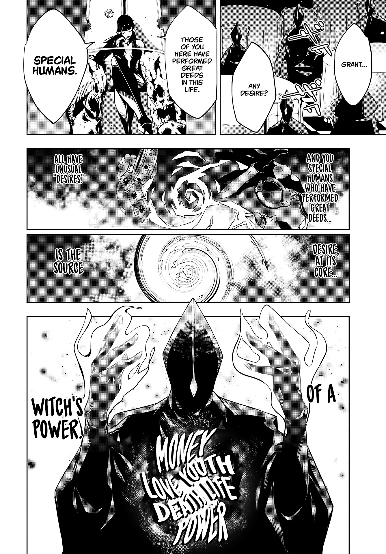 Majo Taisen - The War of Greedy Witches Chapter 1 page 29 - Chapter 1: The Thousand Night Bloodbath
