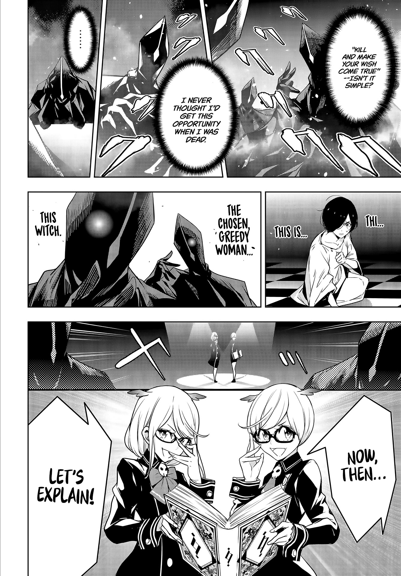 Majo Taisen - The War of Greedy Witches Chapter 1 page 33 - Chapter 1: The Thousand Night Bloodbath