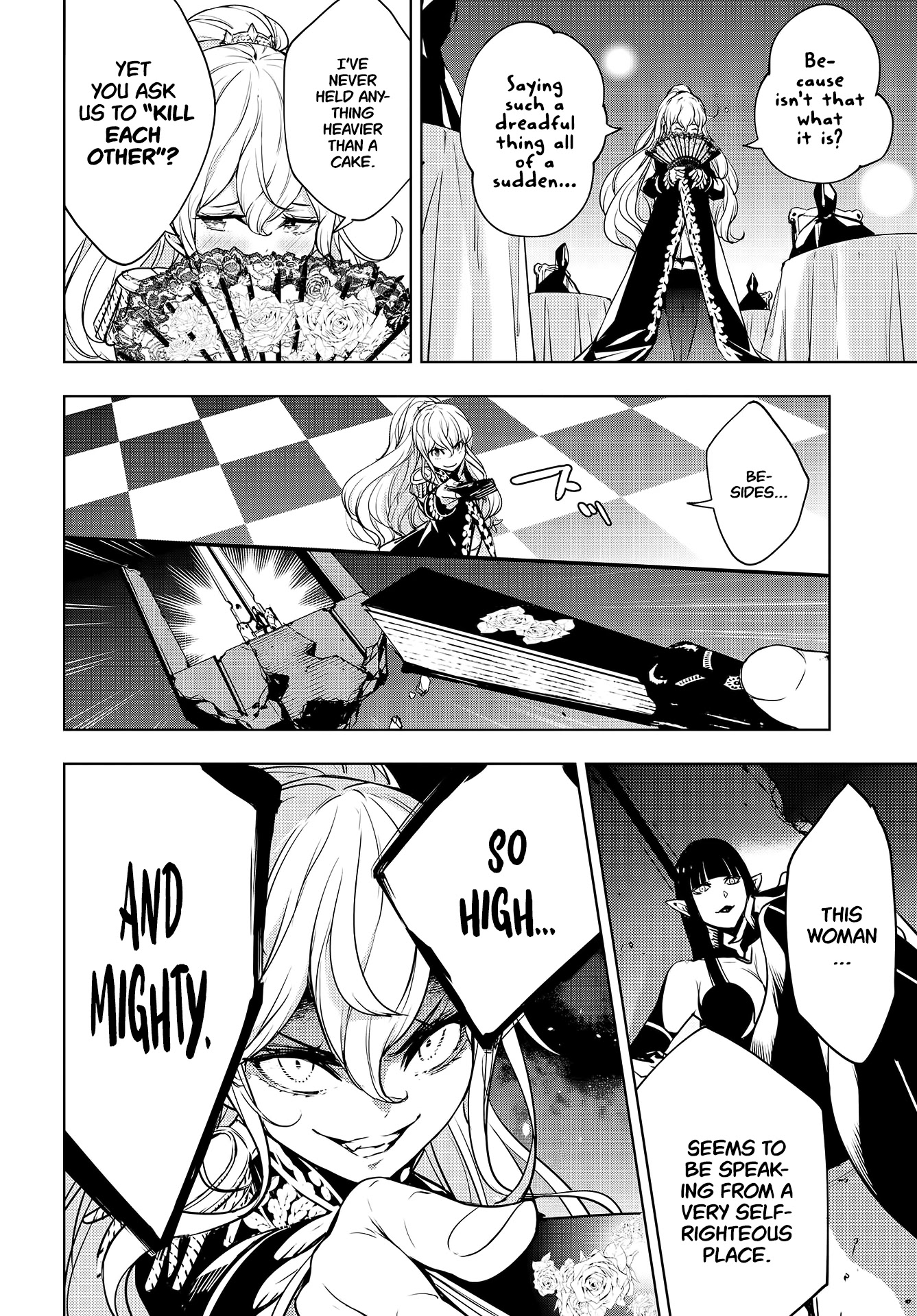 Majo Taisen - The War of Greedy Witches Chapter 1 page 39 - Chapter 1: The Thousand Night Bloodbath