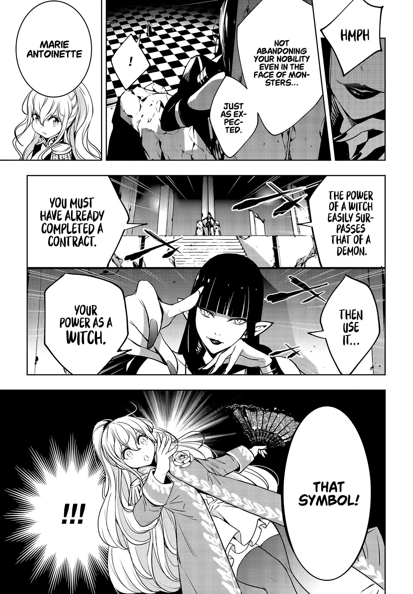 Majo Taisen - The War of Greedy Witches Chapter 1 page 42 - Chapter 1: The Thousand Night Bloodbath