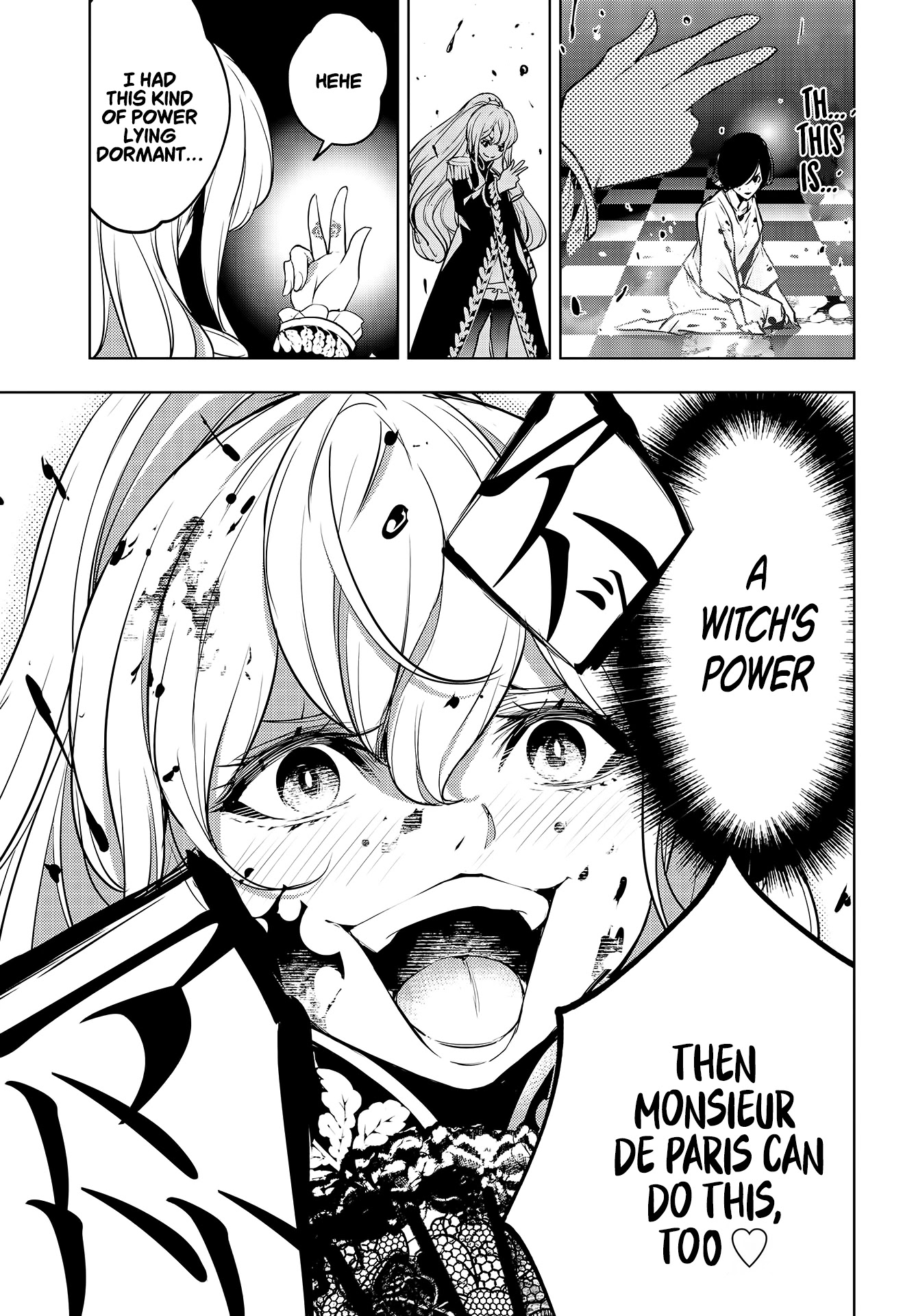 Majo Taisen - The War of Greedy Witches Chapter 1 page 48 - Chapter 1: The Thousand Night Bloodbath
