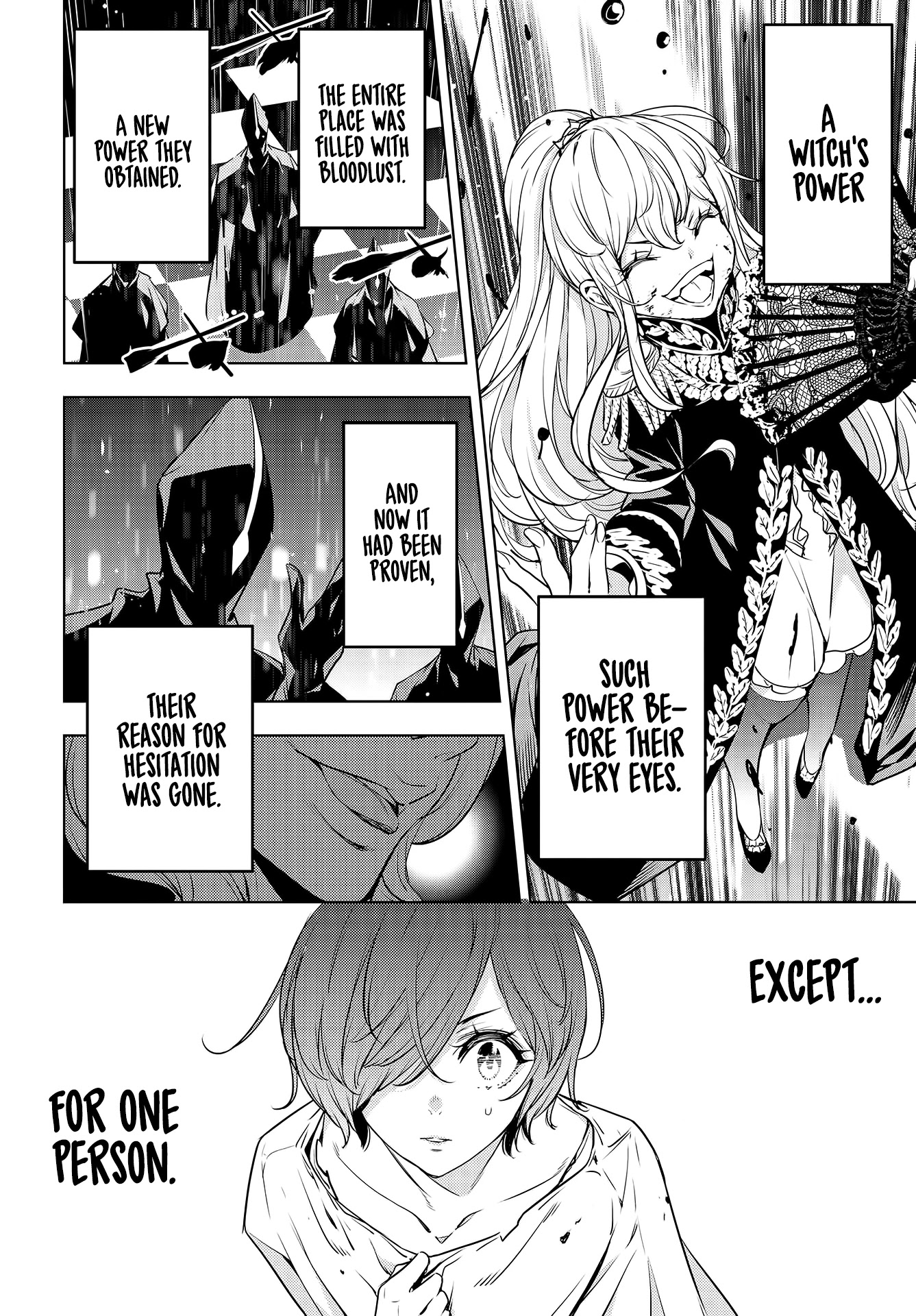 Majo Taisen - The War of Greedy Witches Chapter 1 page 49 - Chapter 1: The Thousand Night Bloodbath