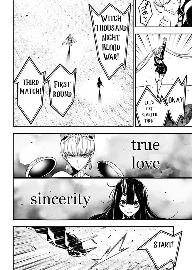 Majo Taisen - The War of Greedy Witches Chapter 13 page 28 - Chapter 13