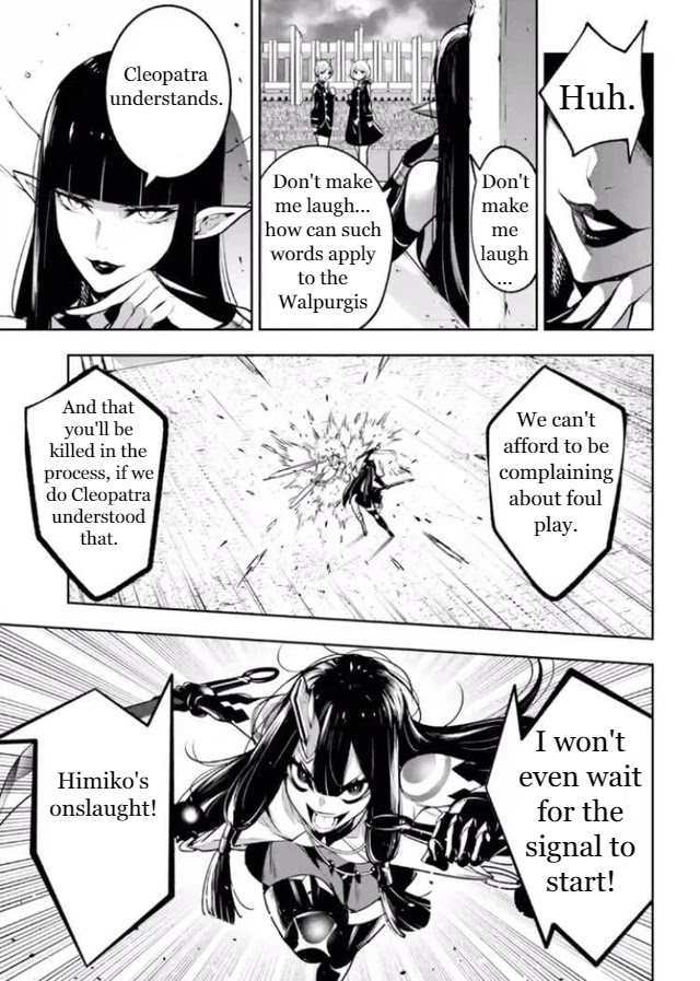 Majo Taisen - The War of Greedy Witches Chapter 13 page 31 - Chapter 13