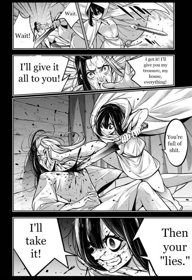 Majo Taisen - The War of Greedy Witches Chapter 15 page 32 - Chapter 15