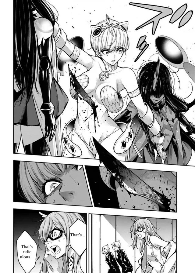 Majo Taisen - The War of Greedy Witches Chapter 15 page 40 - Chapter 15
